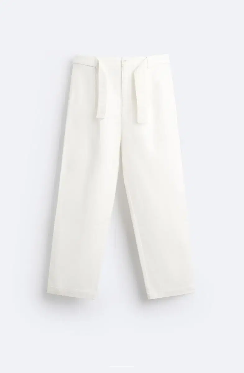 [31] Zara Belle Shirred Pants (White)