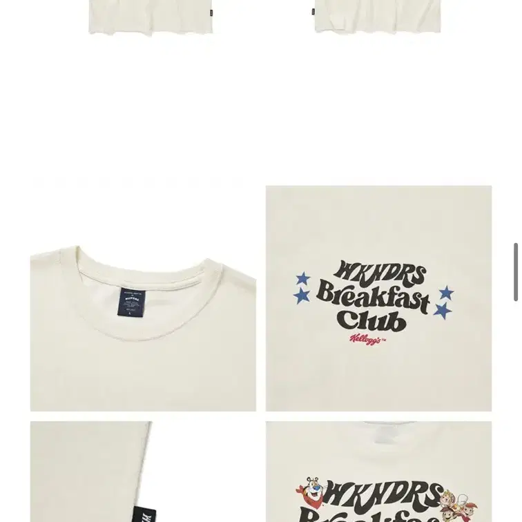 위캔더스 KELLOGGS SS T-SHIRT (IVORY)