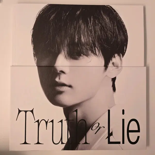 황민현 포카 Truth or Lie 위버스 특전 개봉 앨범 앨포워너원