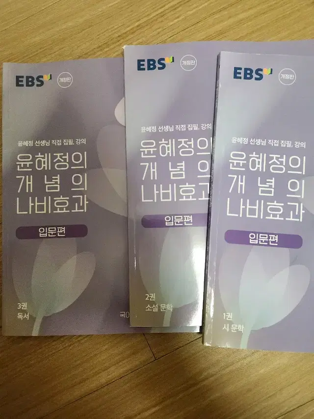 윤혜정T 개념의 나비효과 입문 ebs (16500>10000)