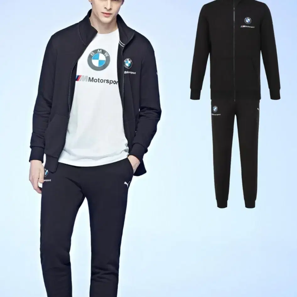 BMW MOTORSPORT+PUMA 콜라보 상하의세트 새상품(100)