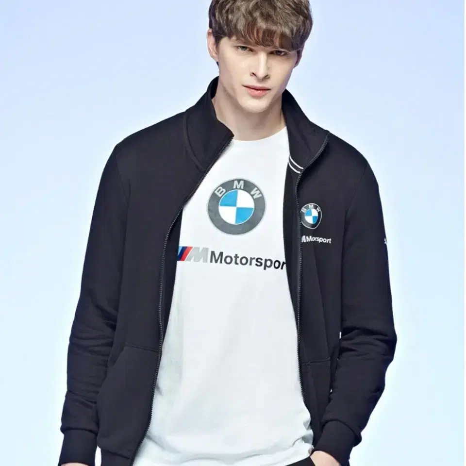 BMW MOTORSPORT+PUMA 콜라보 상하의세트 새상품(100)