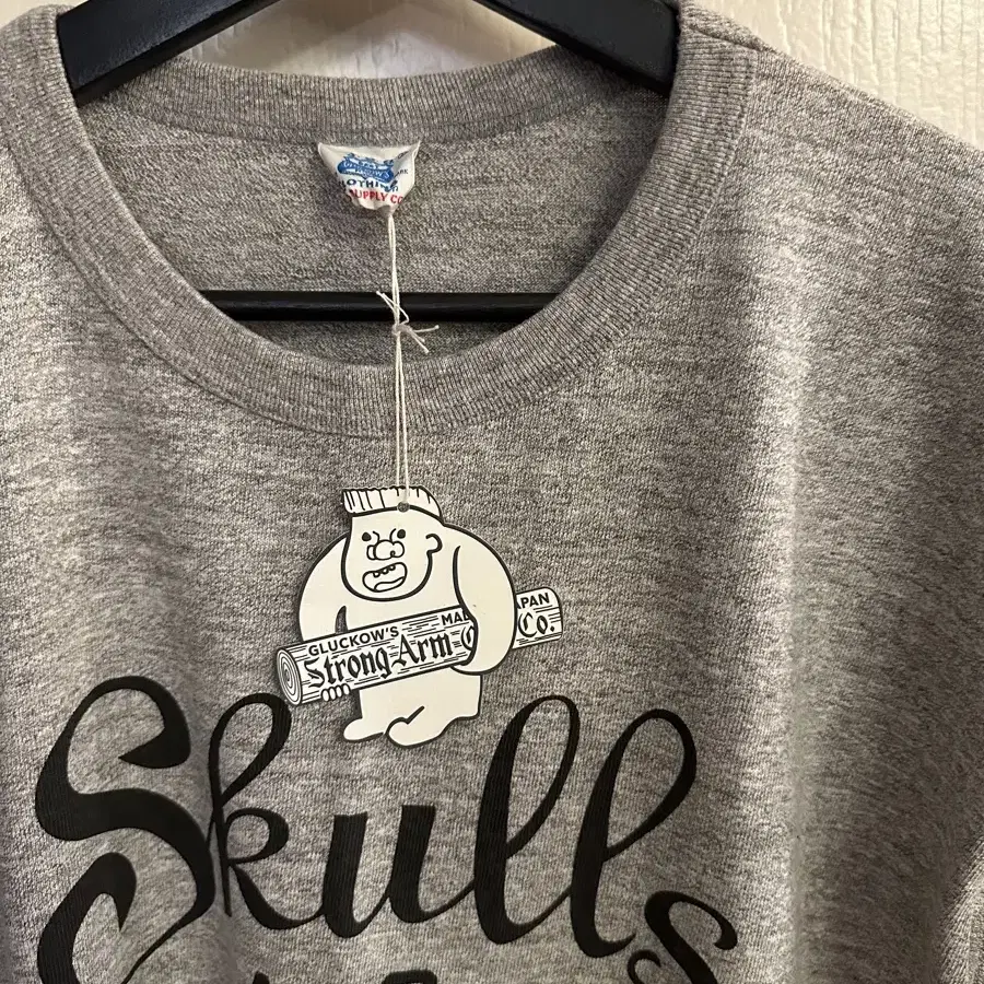 웨어하우스x존글루코우 skulls 티셔츠 xl사이즈