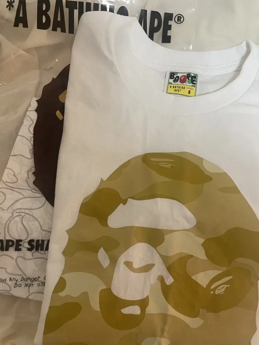 Beep Yellow Big Head Camo Short Sleeve S