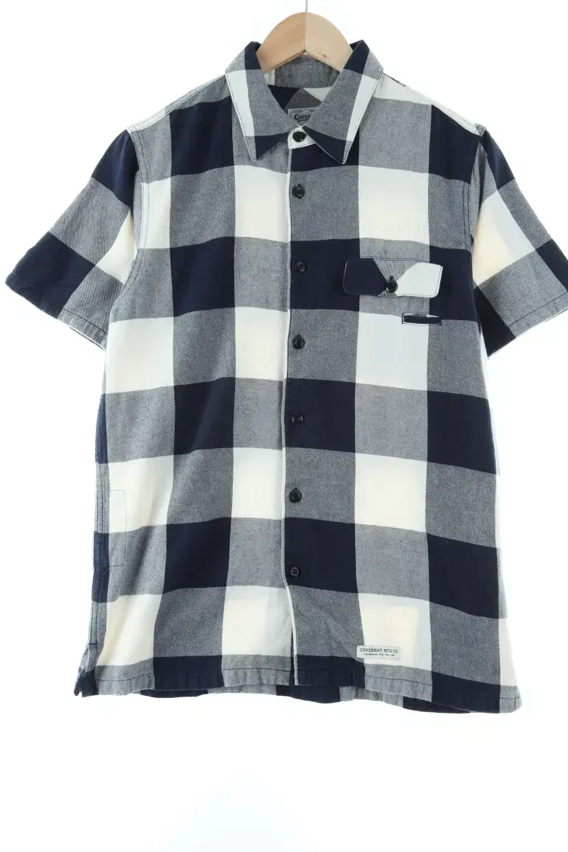 (M) Covernat Short Sleeve Shirt Southern Check Cotton Amekaji Limited Edition-E0E5