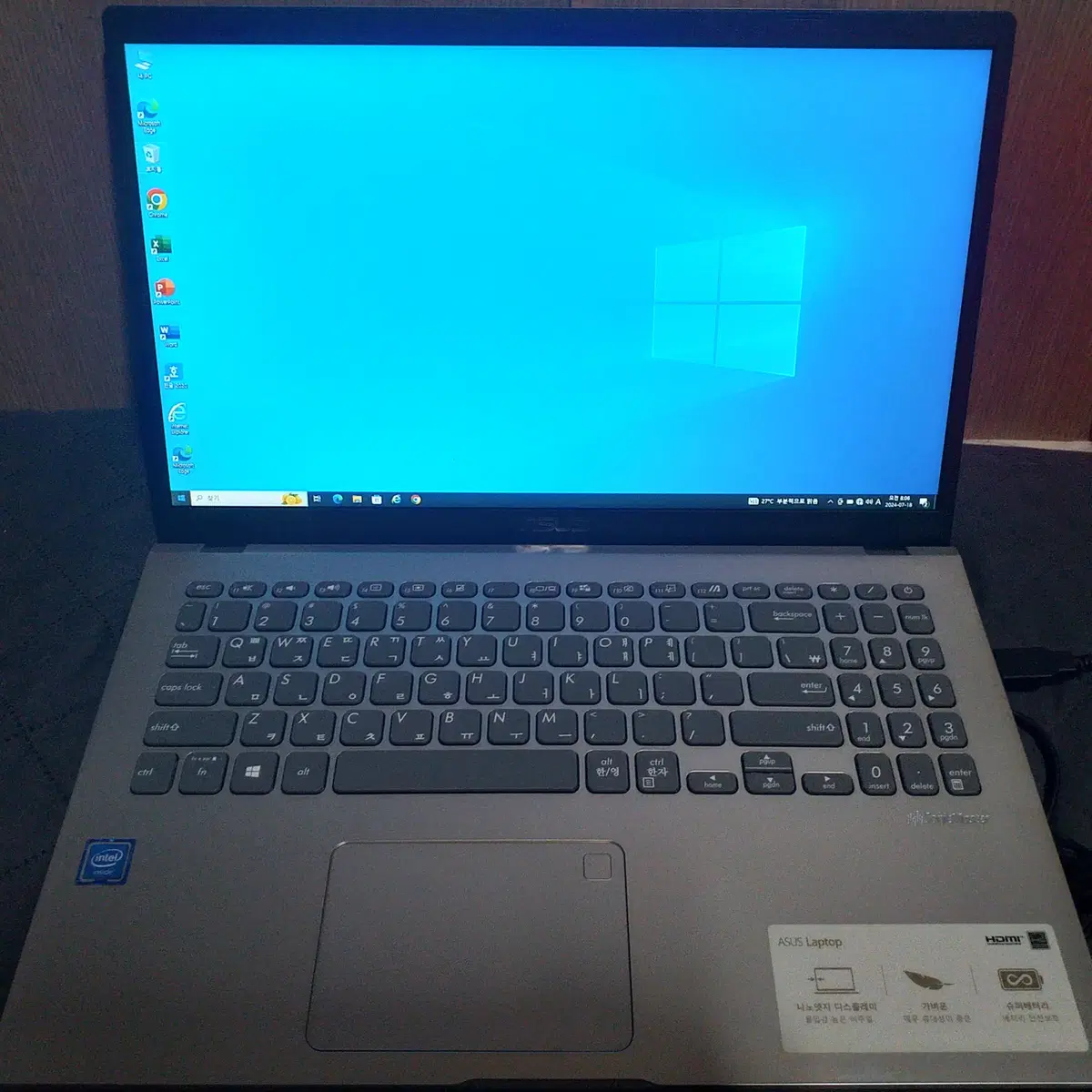 ASUS X509M 셀러론N4000 15인치 노트북