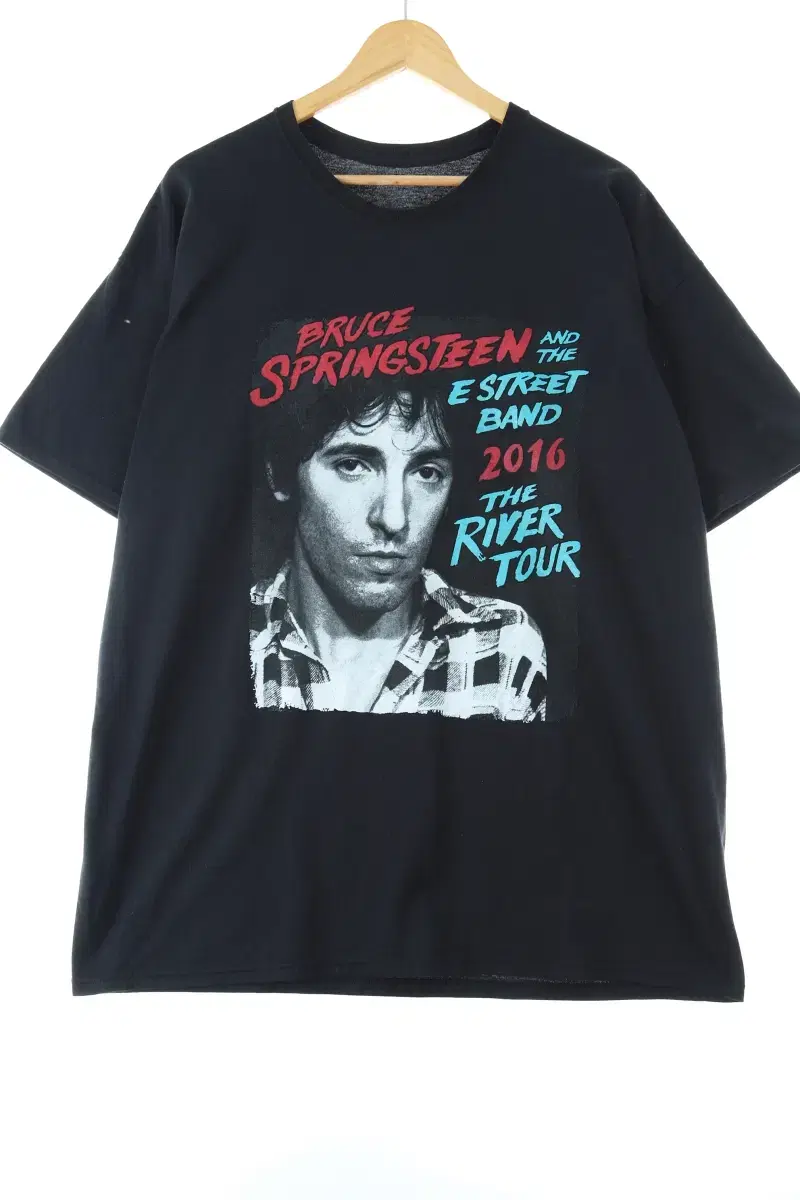 (2XL) BrandVintage Short Sleeve T-Shirt Bruce Springsteen Rock - E0BD