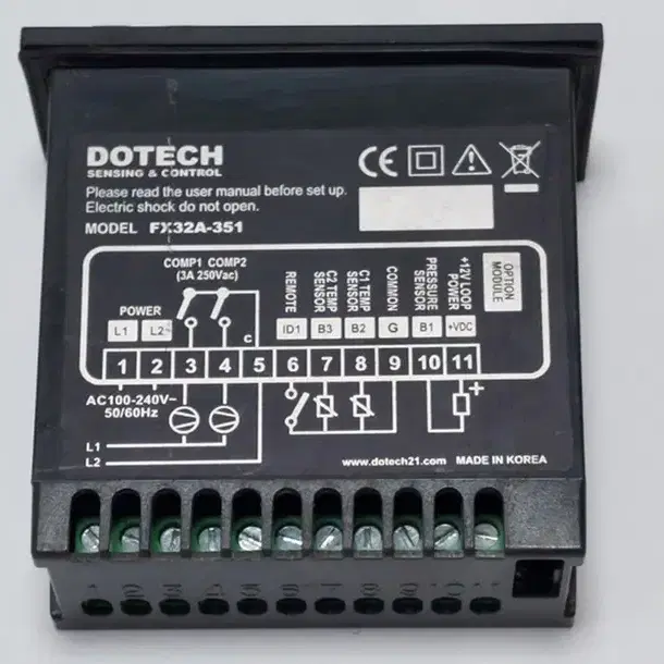 DOTECH FX32A-351 소형 공기압축기 제어장치