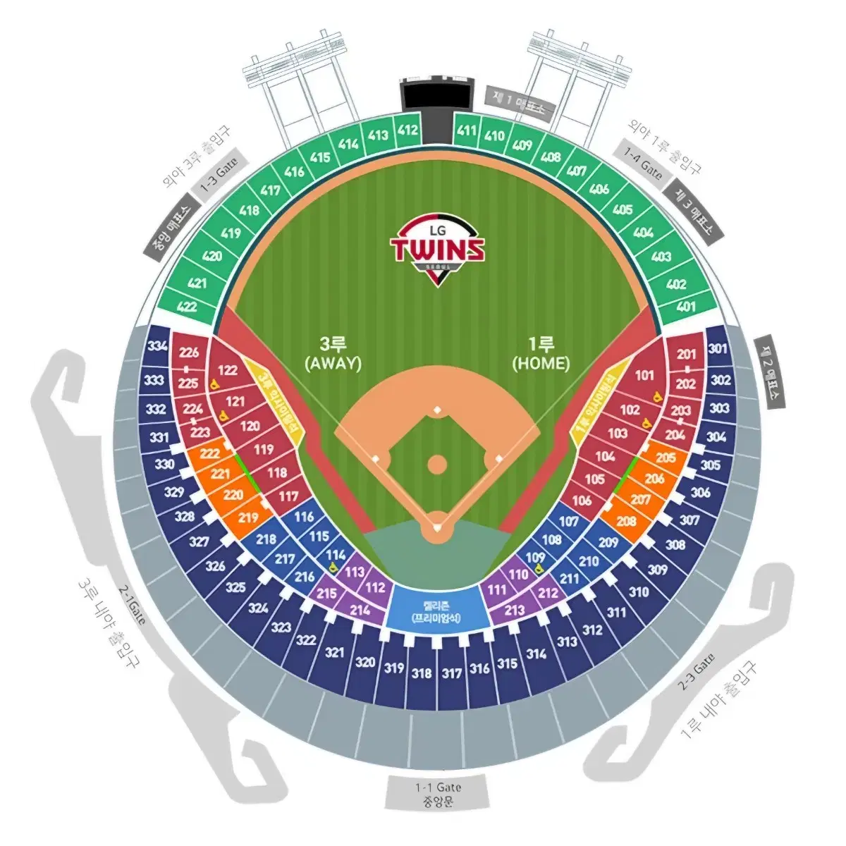 July 21, 1 seat on the third base of Jamsil Navy Blue Seat Regular price transfer