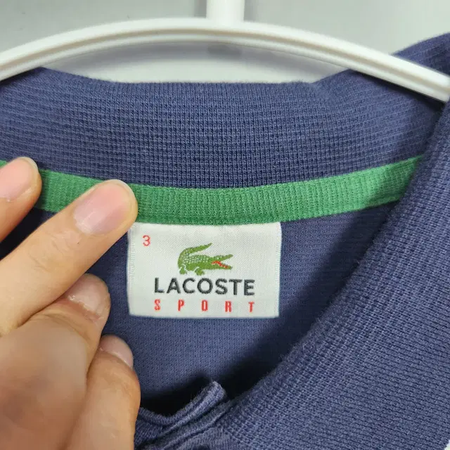 LACOSTE 라코스테 무지 반팔 카라티