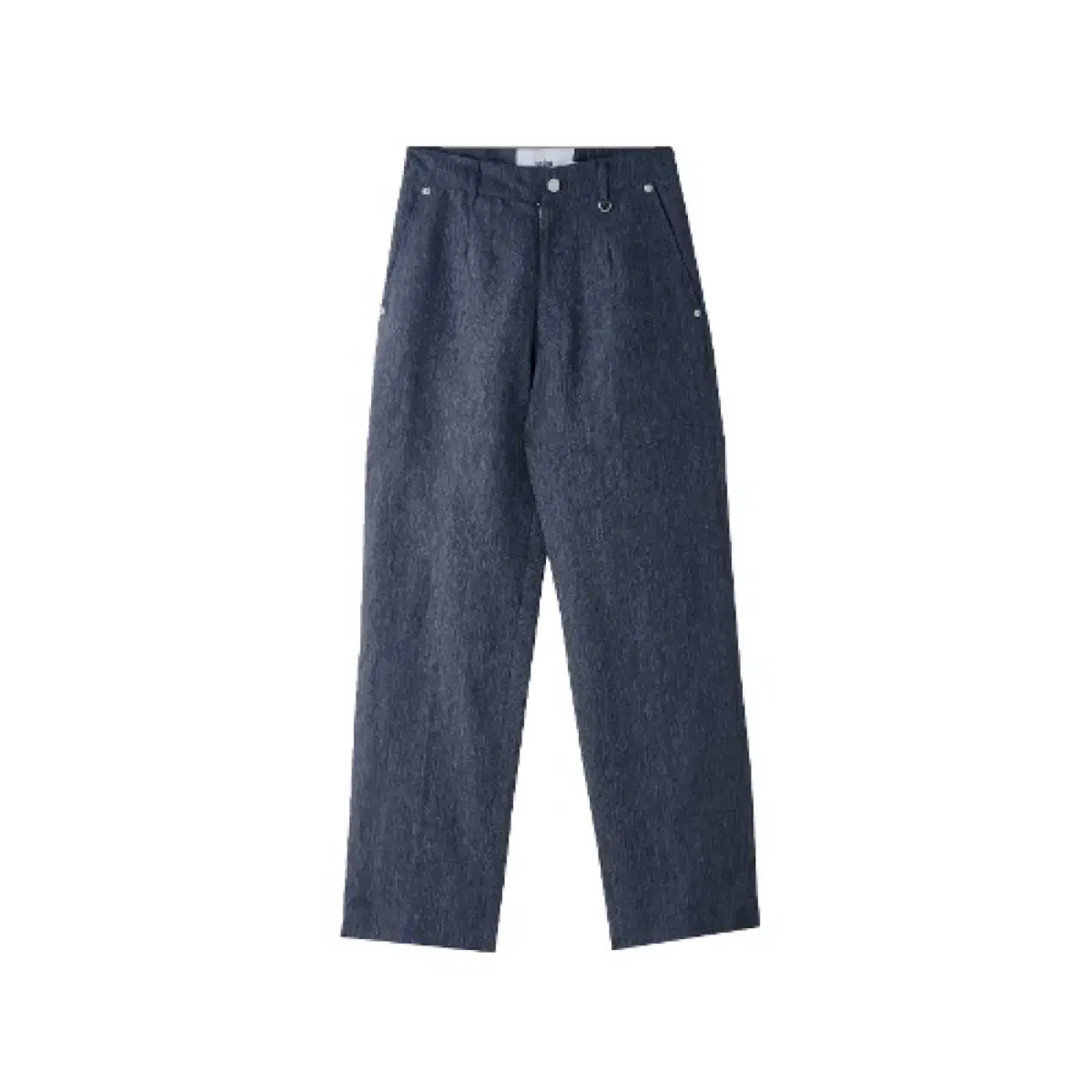 사파리스팟 1/2 TICKETING LINEN DENIM PANTS (I