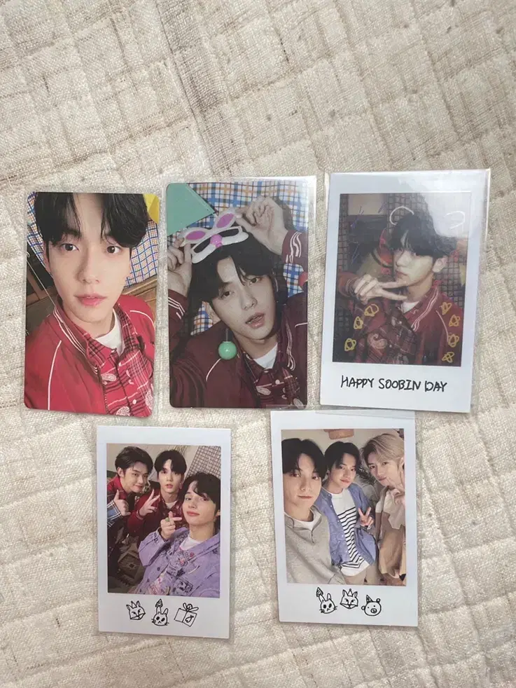 Sources ) txt 2023 Deco Kit soobin photocard bulk Sells