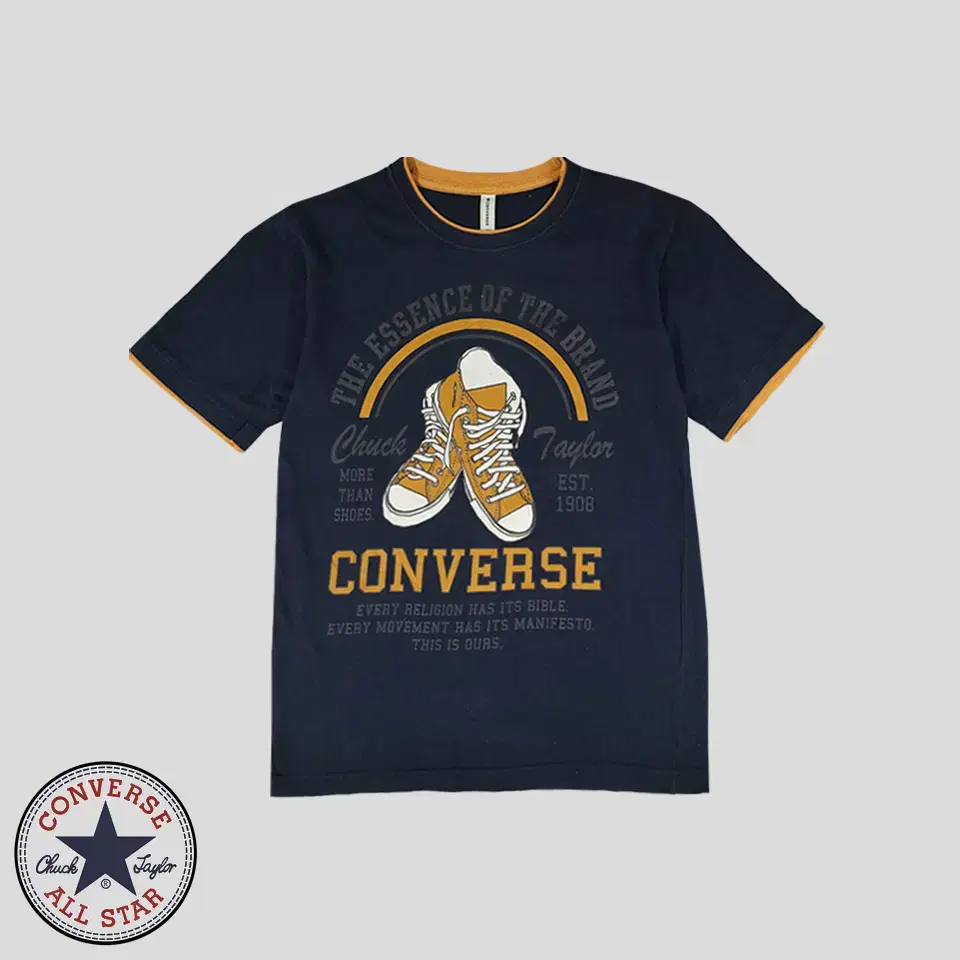 Converse JP Pigment Navy Orange Chuck Taylor High Big Printed Cotton100 vahn