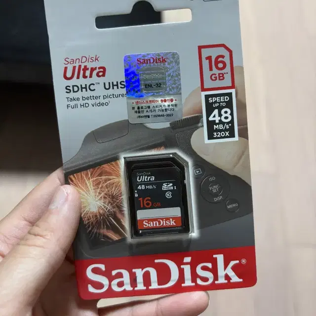 Sandisk(샌디스크) 울트라 클래스10 UHSI SD 16GB