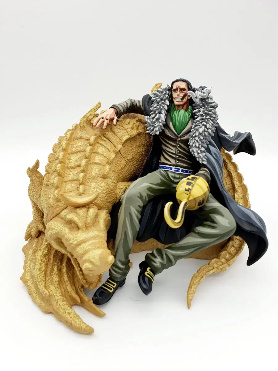 ONEPIECE Chimuhae Crocodile 2D Anime Painted Repainted Figure