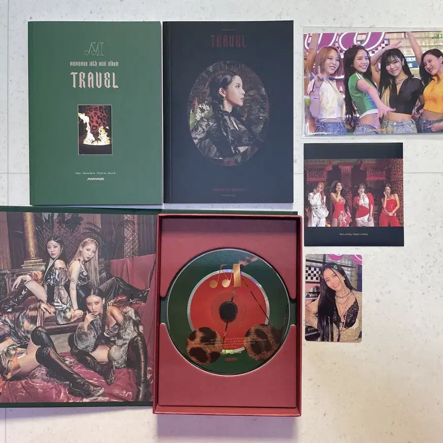 마마무 앨범(memory, purple, red moon, travel)