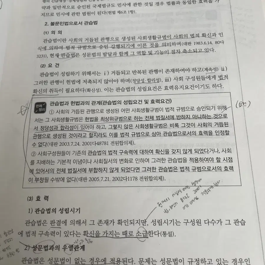 공인노무사 원포인트 민법 김중연 제 3판 최신 정가28000