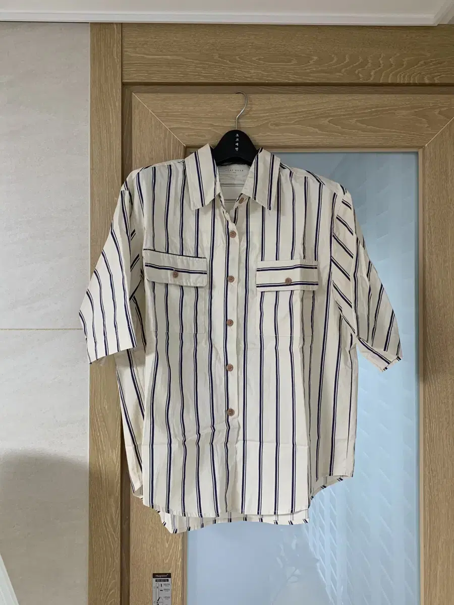 (New) Striped Short Sleeve Southern Shirt