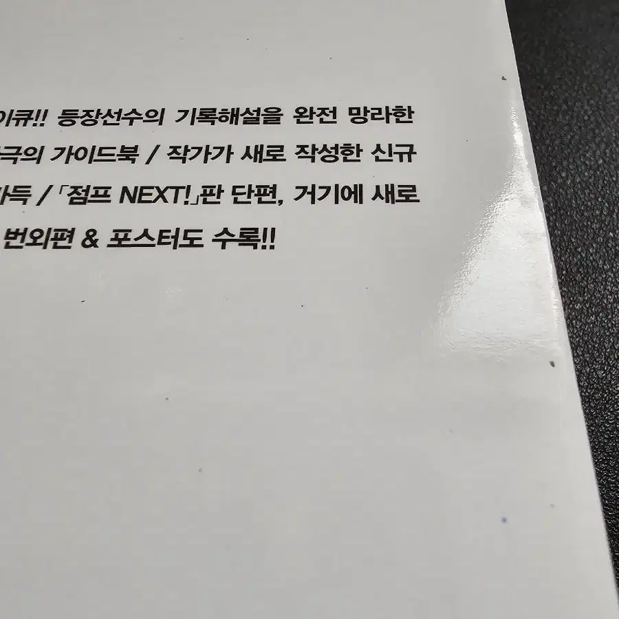 하이큐 파이널 가이트북 초판