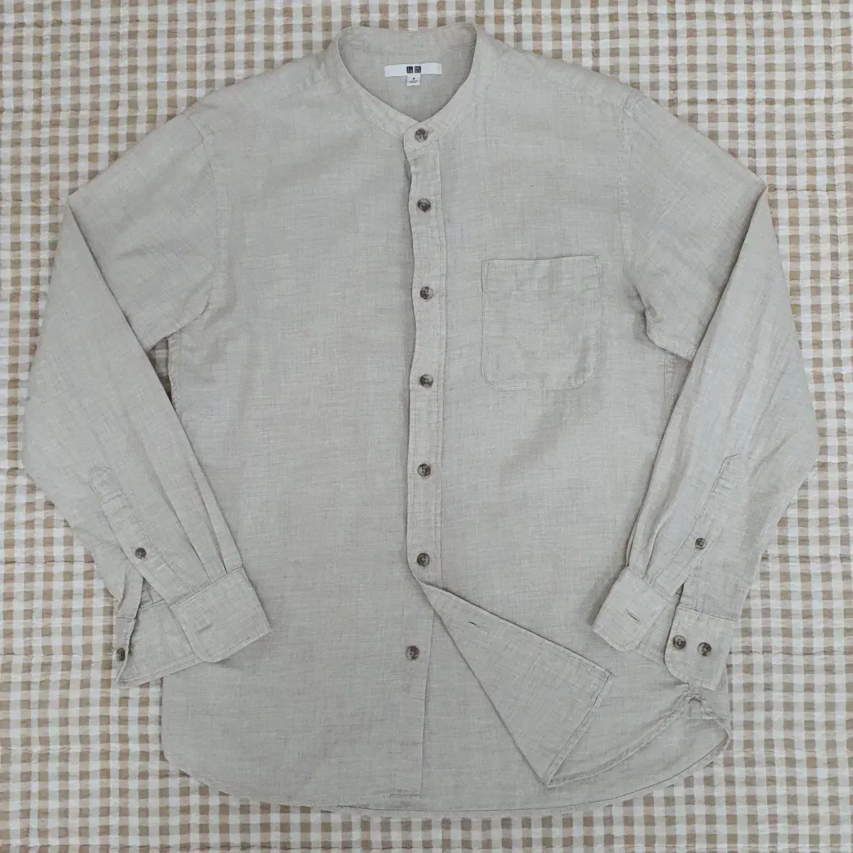 Uniqlo Henley Neck Shirt Men95