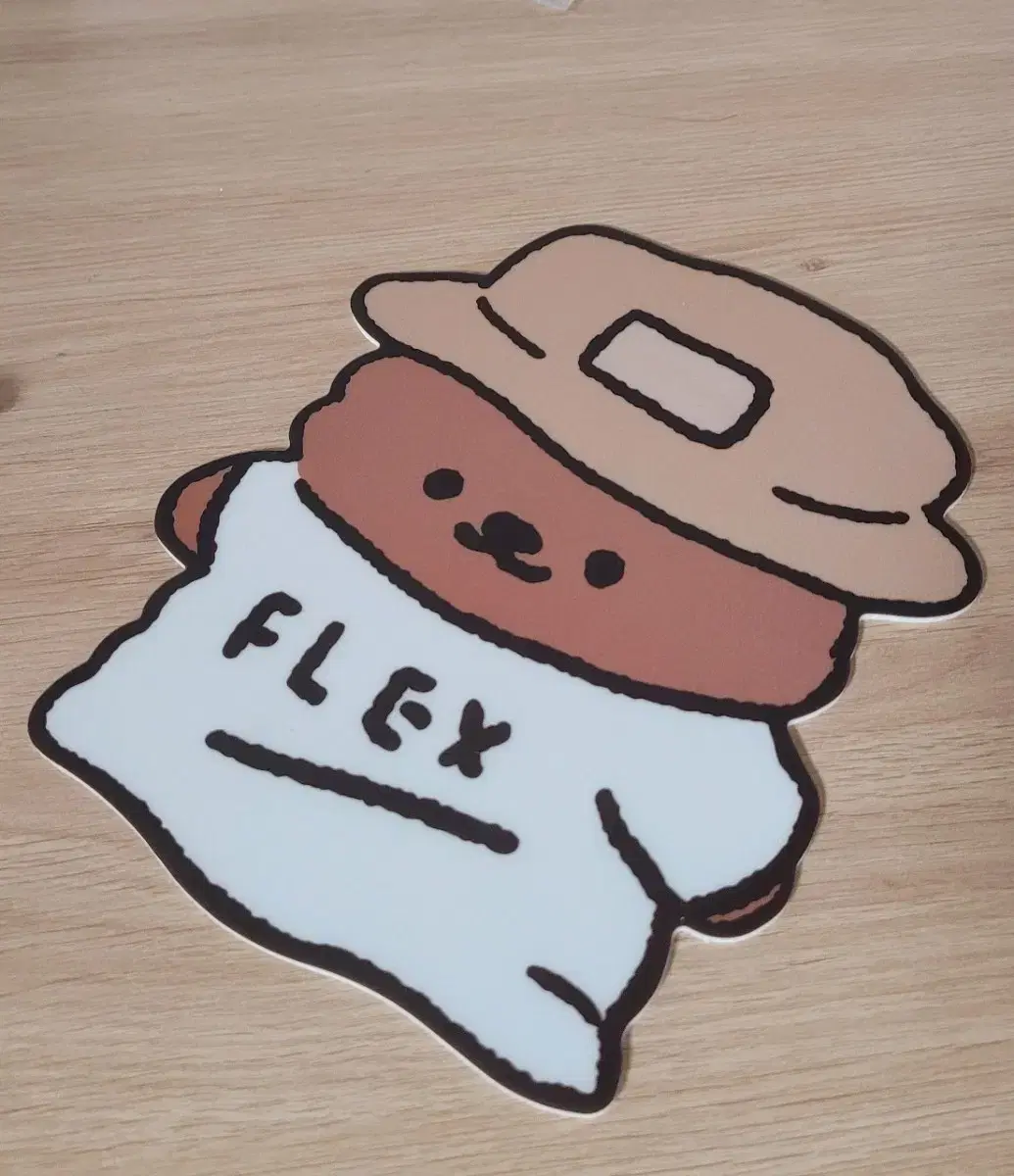 펌즈 마우스패드 flex 플렉스 푸들 강아지