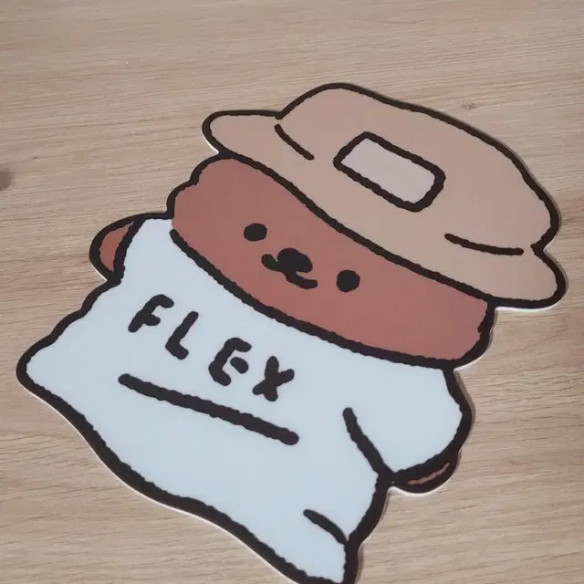 펌즈 마우스패드 flex 플렉스 푸들 강아지