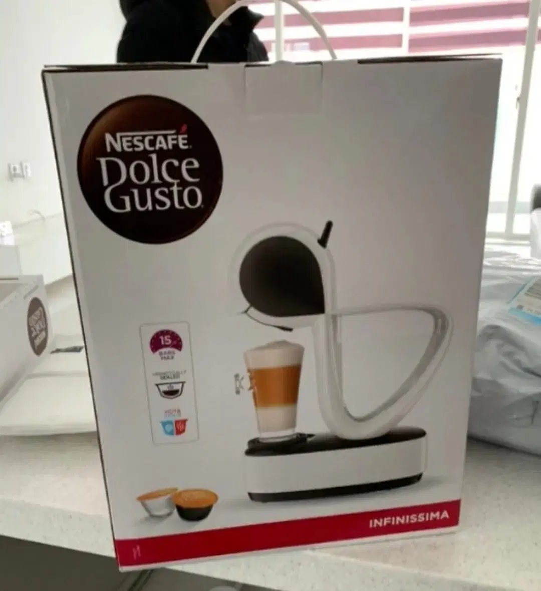 Nescafe Dolce Gusto Infinissima is new.