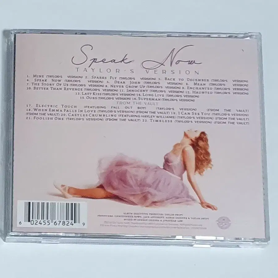 테일러 스위프트 Speak Now Taylor's Version 2CD