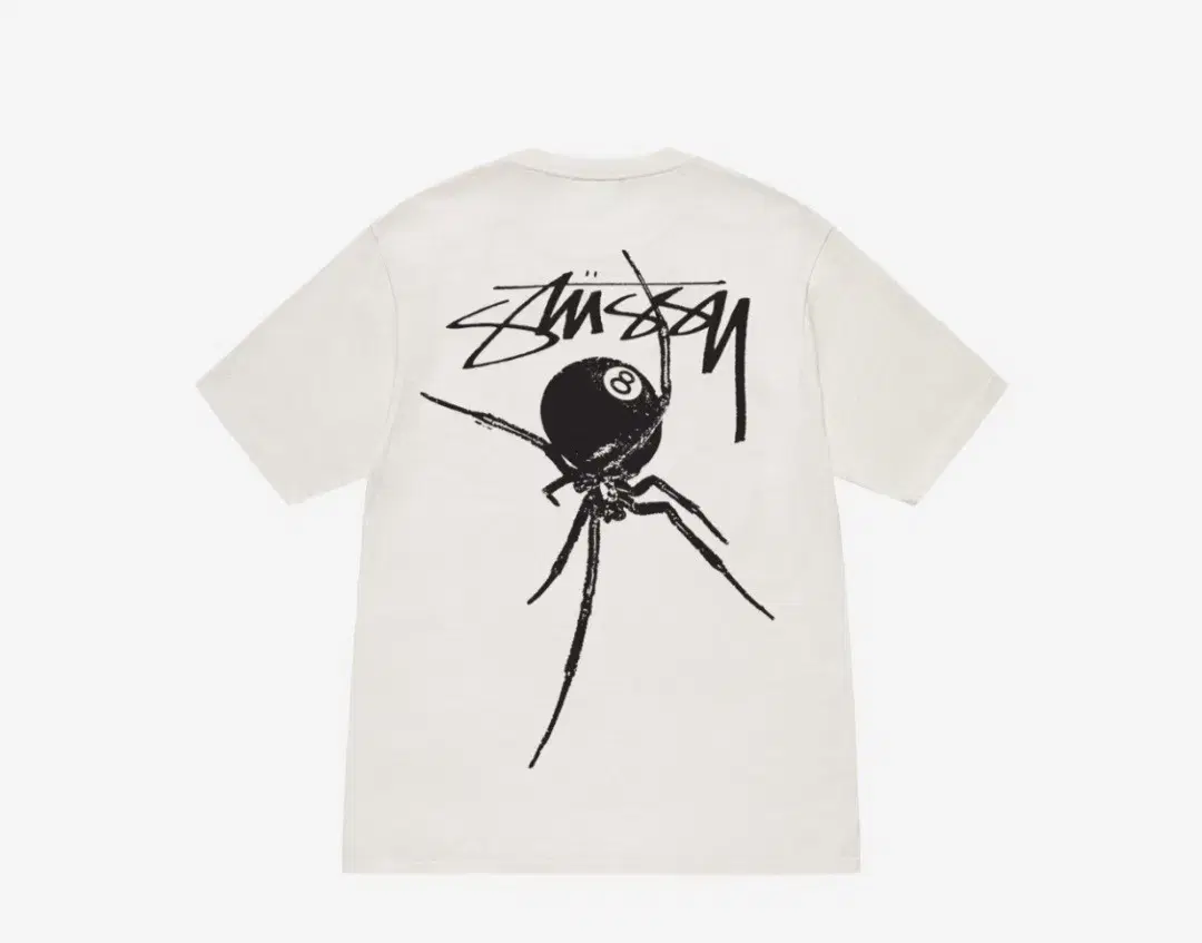 Stussy Arachnid T-Shirt Natural XL New