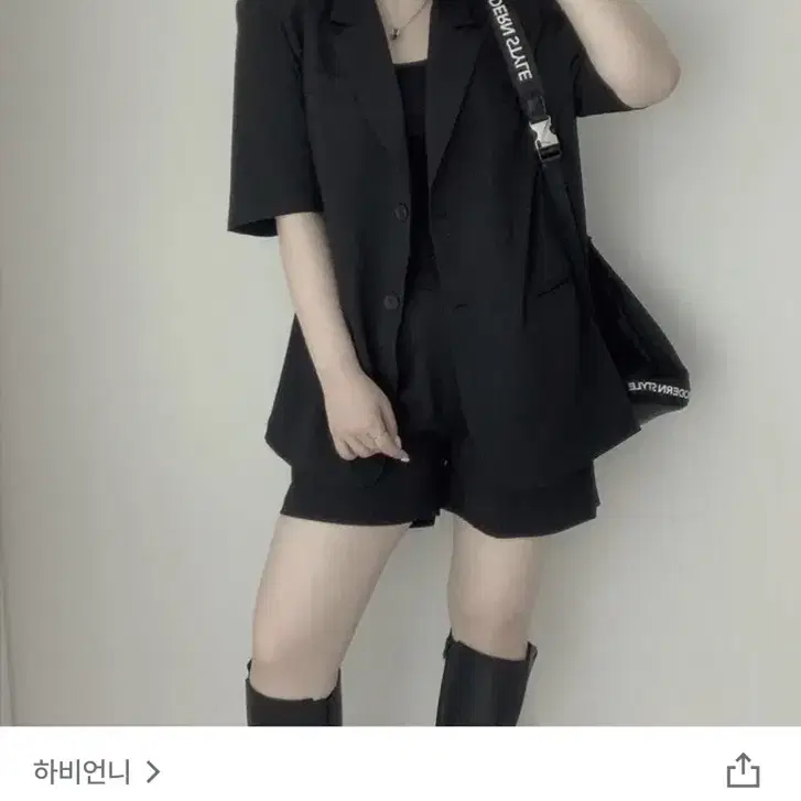 하비언니 반팔 자켓