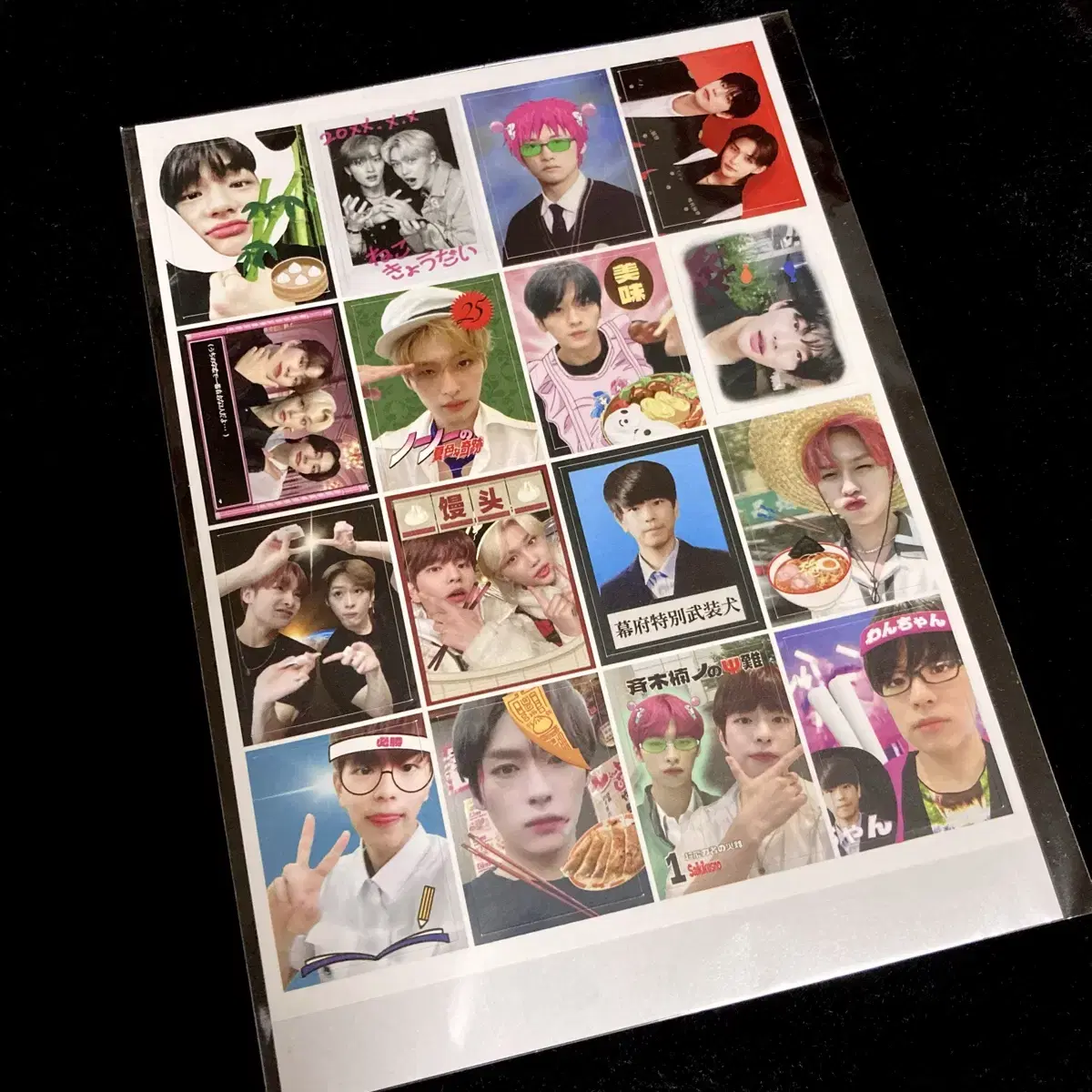 straykids purikura sticker sik sik bokseung ari manda taking 23room