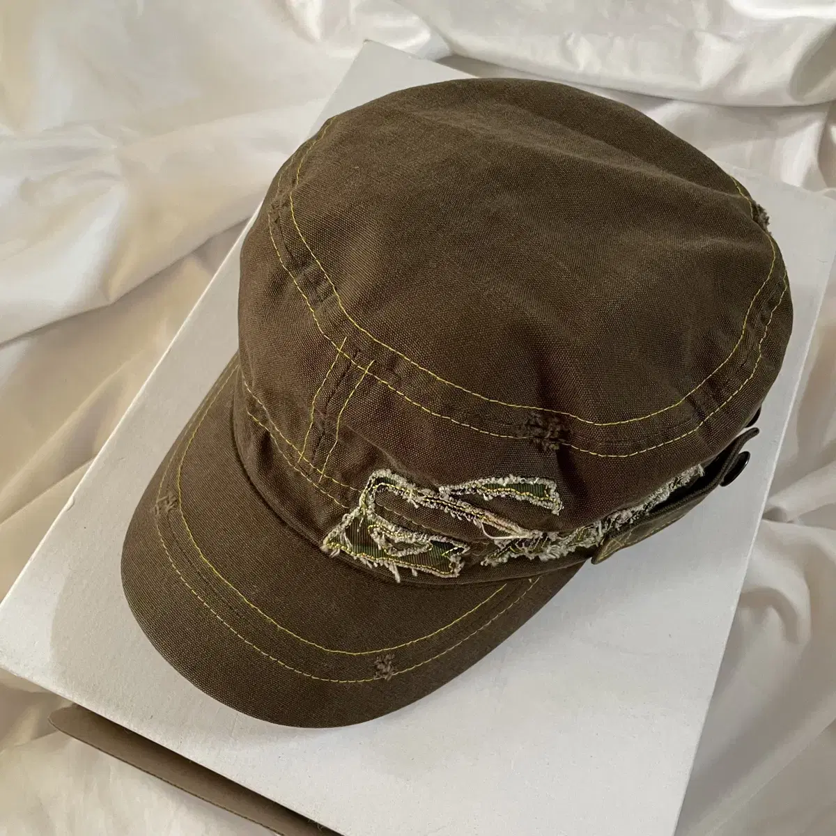 X-Large Stitch Camo Military Cap