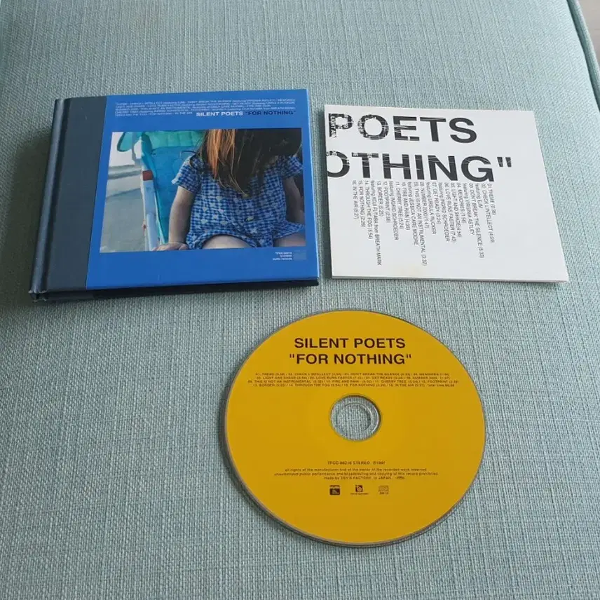 CD. SILENT POETS.FOR NOTHING