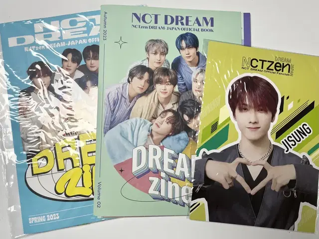 nct dream 일본 팬클럽 회지 vol1 vol2 양도 지성 특전