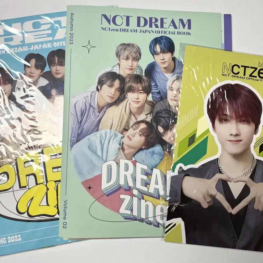 nct dream 일본 팬클럽 회지 vol1 vol2 양도 지성 특전