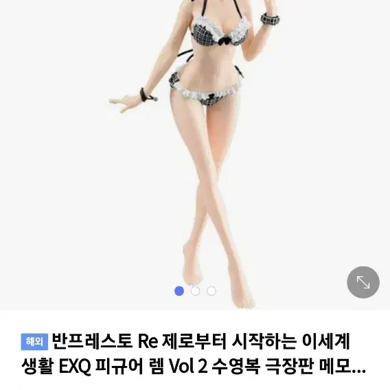 EXQ 렘, 시논 수영복 피규어 일괄 판매 합니다