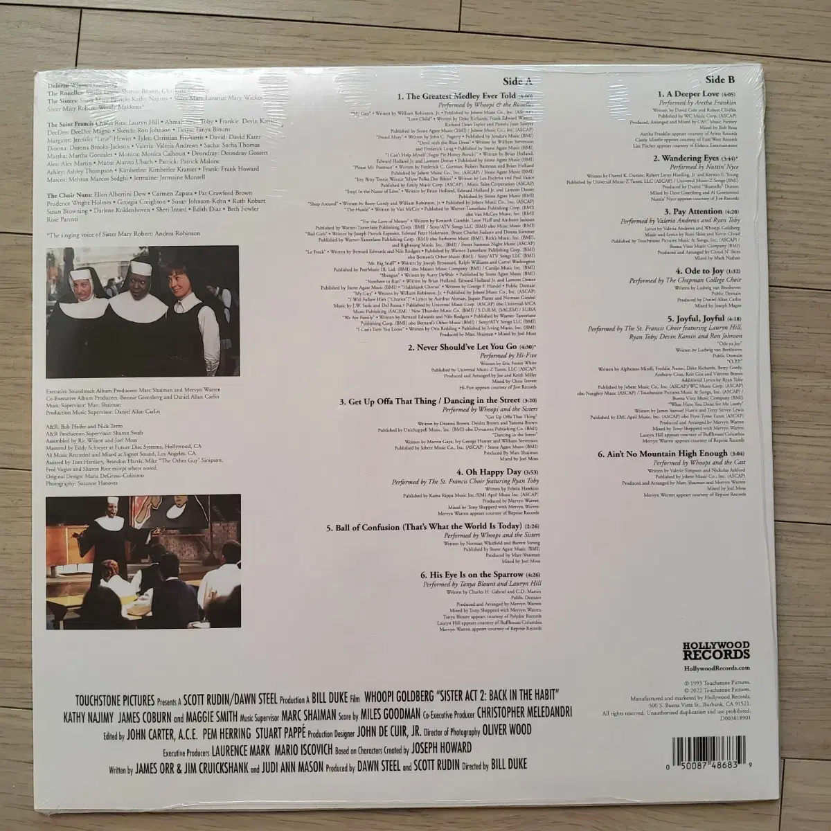 시스터 액트2 sister act 2 OST 월마독점반 LP