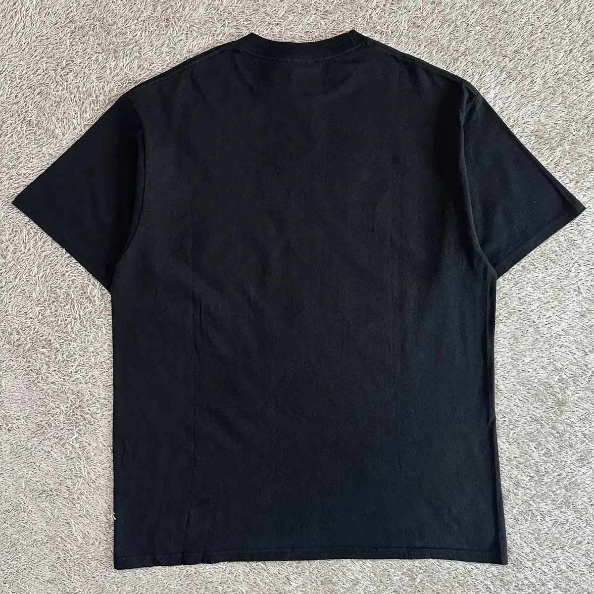 [L] 00s 스투시 STUSSY 8볼 서프 프린팅 반팔 티셔츠 블랙