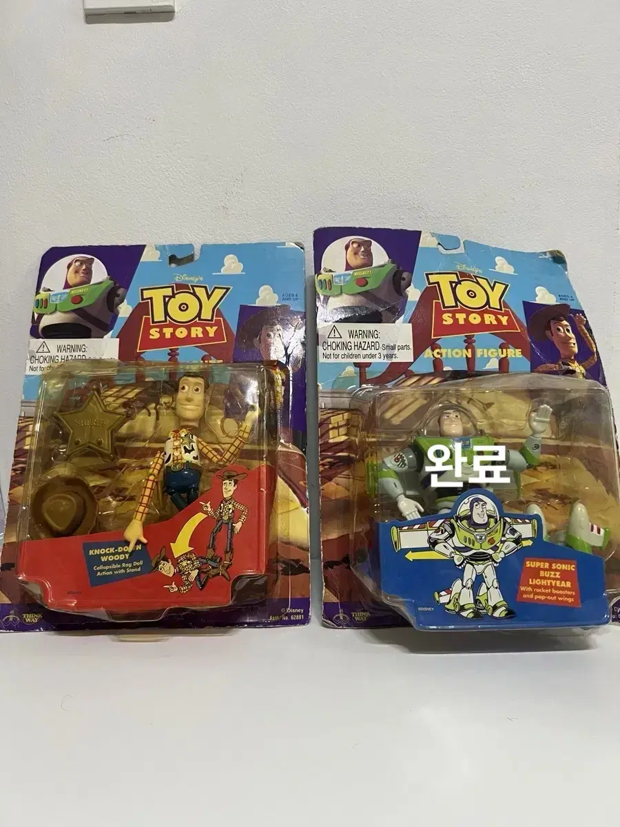 Disney Toy Story Vintage sealed Figures bulk Buzz Action Figures