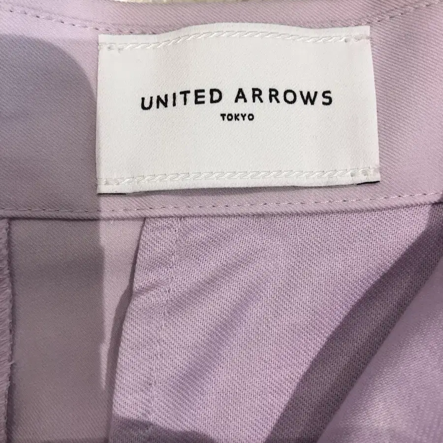 일본 편집샵 United Arrows 라일락 팬츠