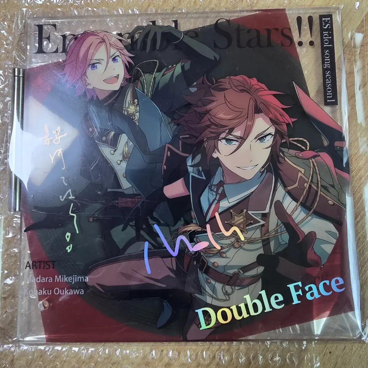 Angsta Eden Double Face Midstar pre-order benefit acrylic Stand