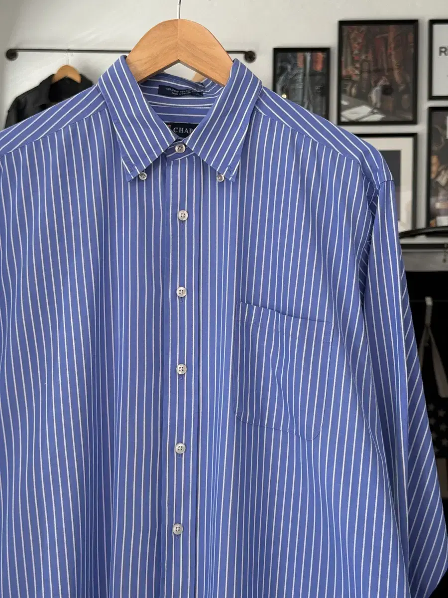 [0259] Chaps Polo Ralph Lauren Twisted Stripe Shirt XL