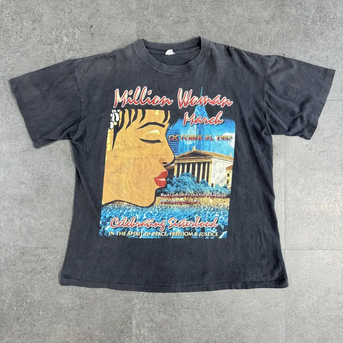 Vintage 90s Million Women March Shirt