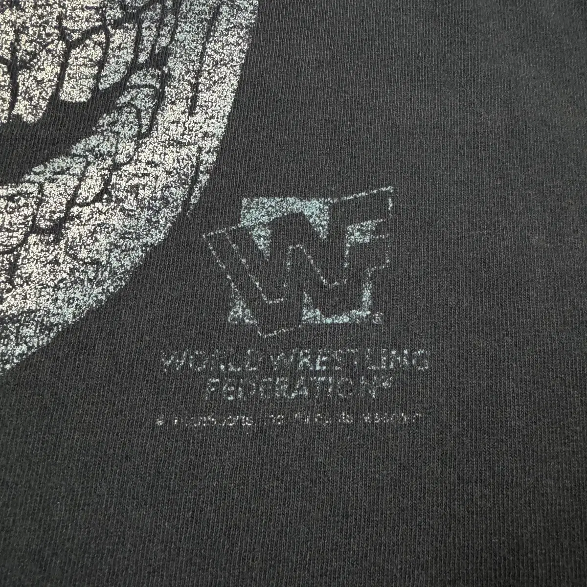 빈티지 90s WWF 스톤콜드 티셔츠