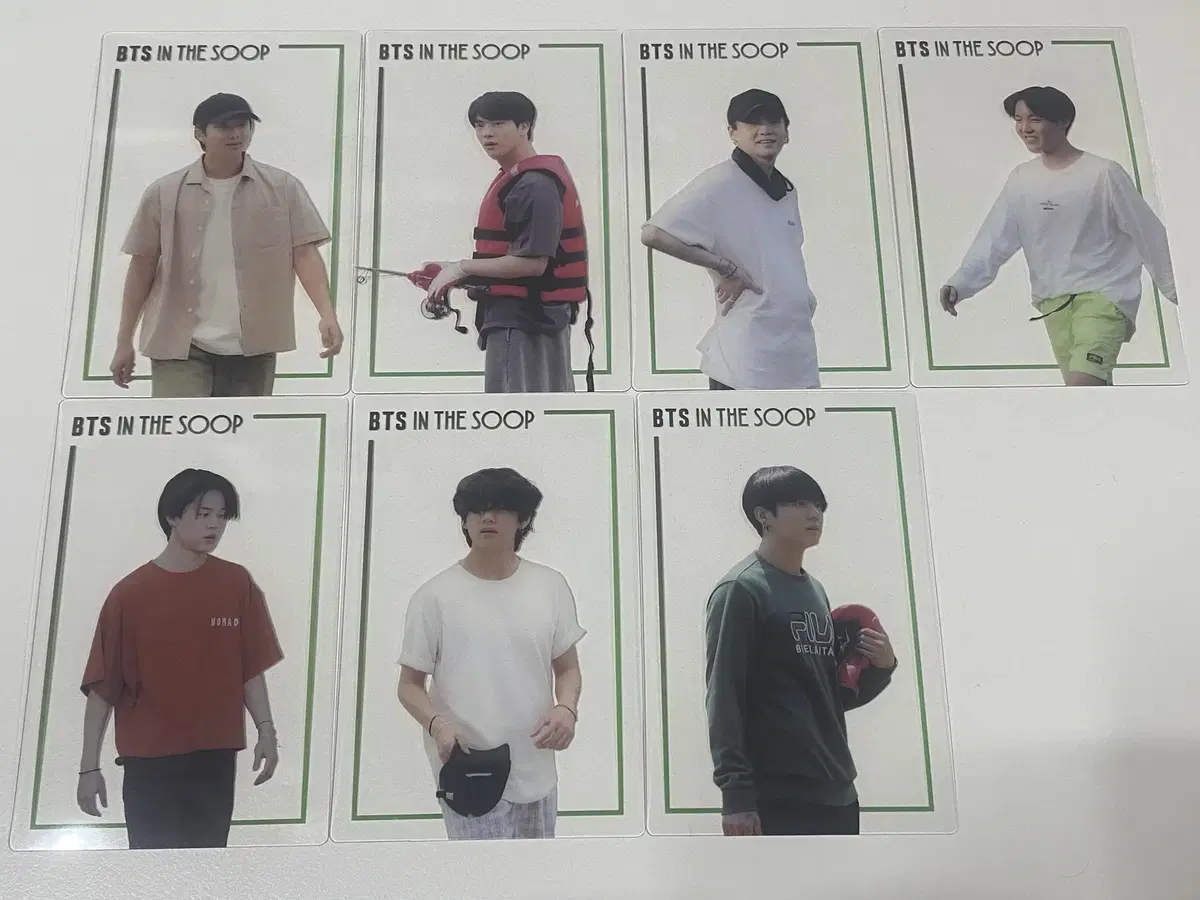 Bangtan In-the-Woods Transparent Photocard (Price Drop)