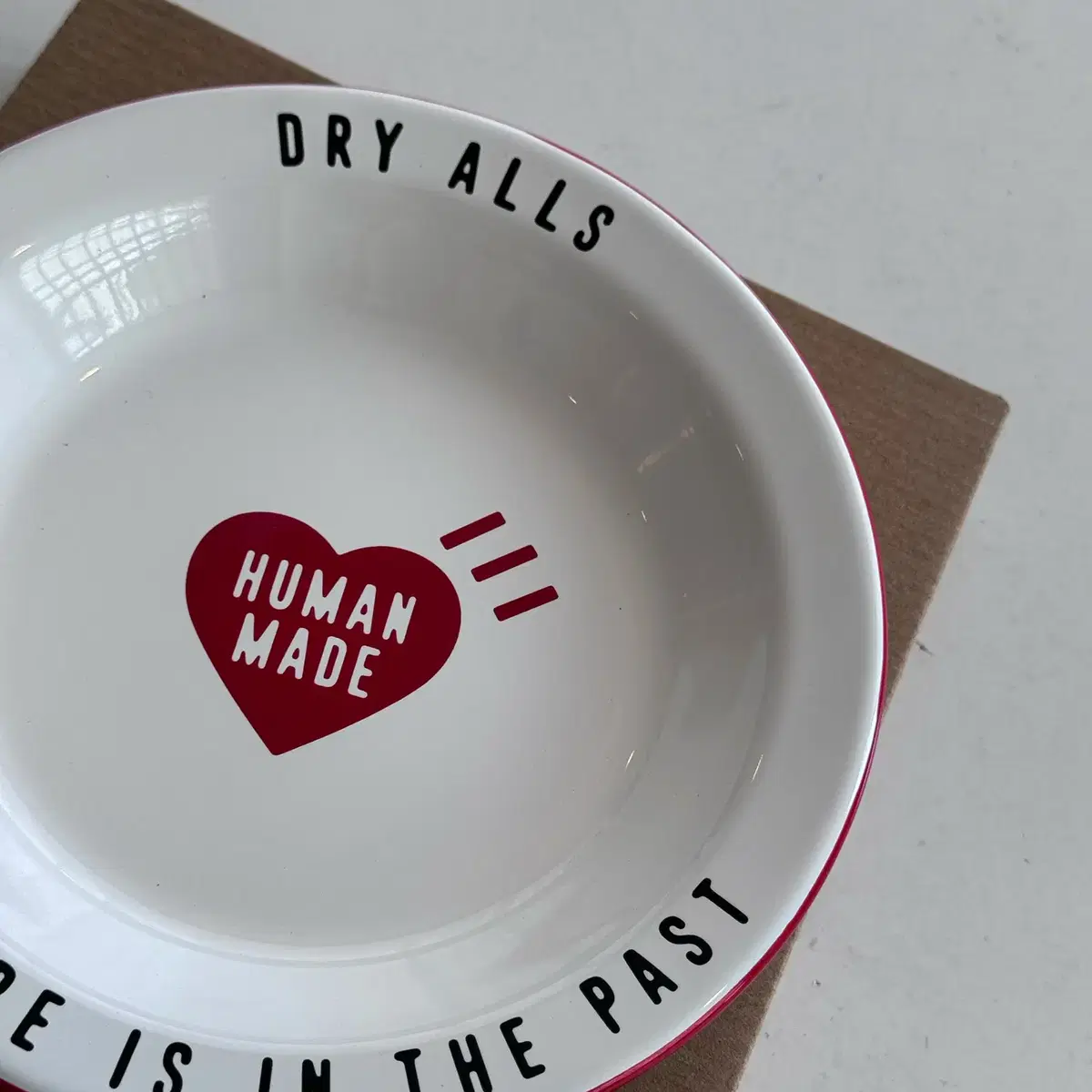 human made enamel plate 180mm