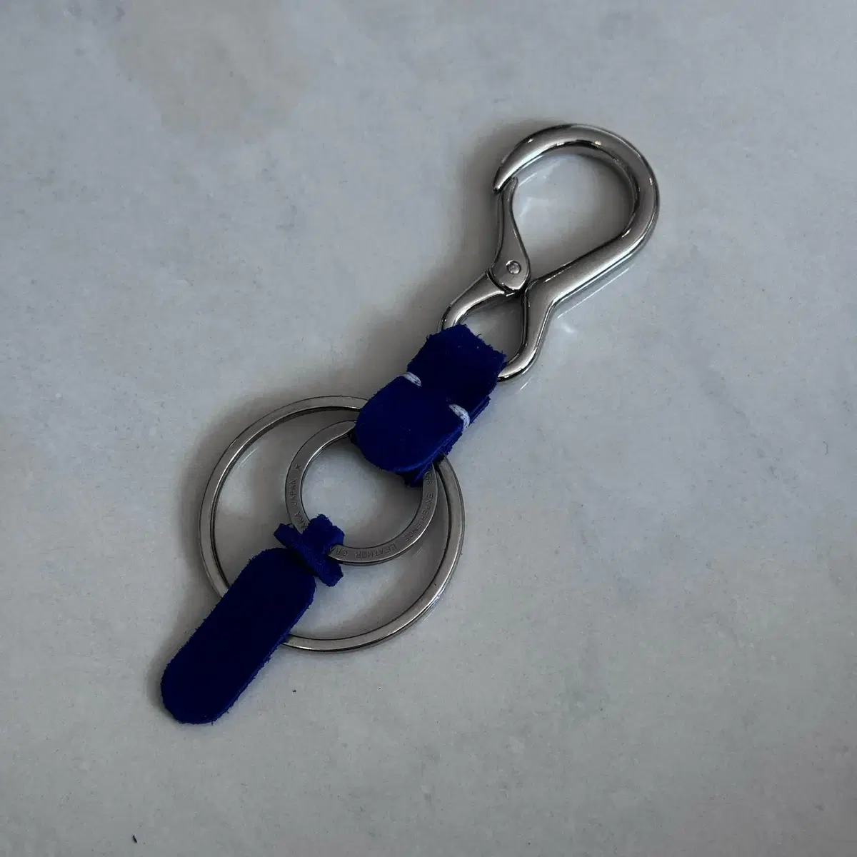 Kc,s double circle key ring