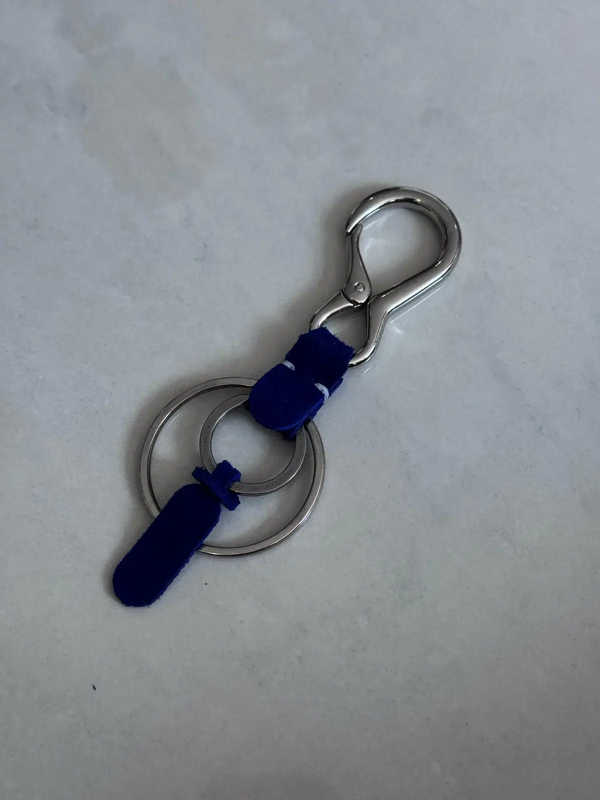 Kc,s double circle key ring