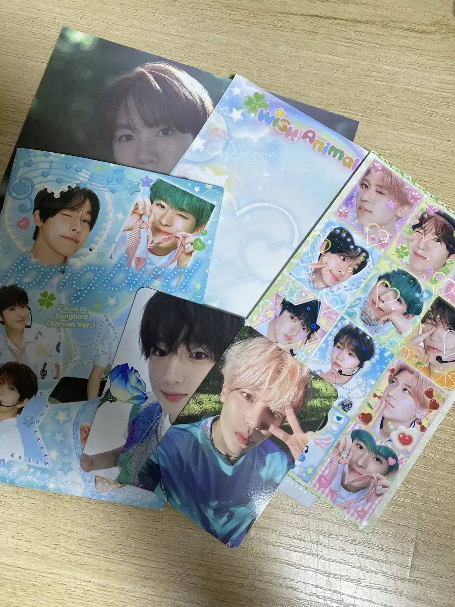 NCT wish with muu ld pre-order benefit photocard Sakuya sion WTS