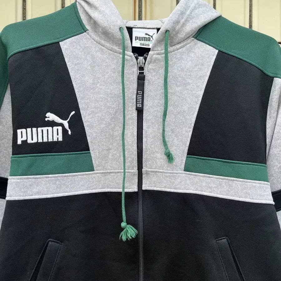 푸마 빅로고 올드스쿨 후드집업 Puma